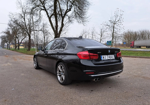 BMW Seria 3 cena 79000 przebieg: 101215, rok produkcji 2017 z Skierniewice małe 46